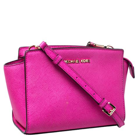 hot pink michael kors crossbody|michael kors hot pink.